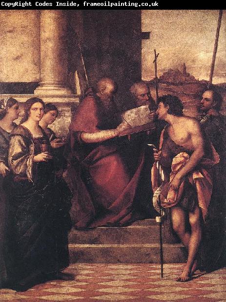 Sebastiano del Piombo San Giovanni Crisostomo and Saints